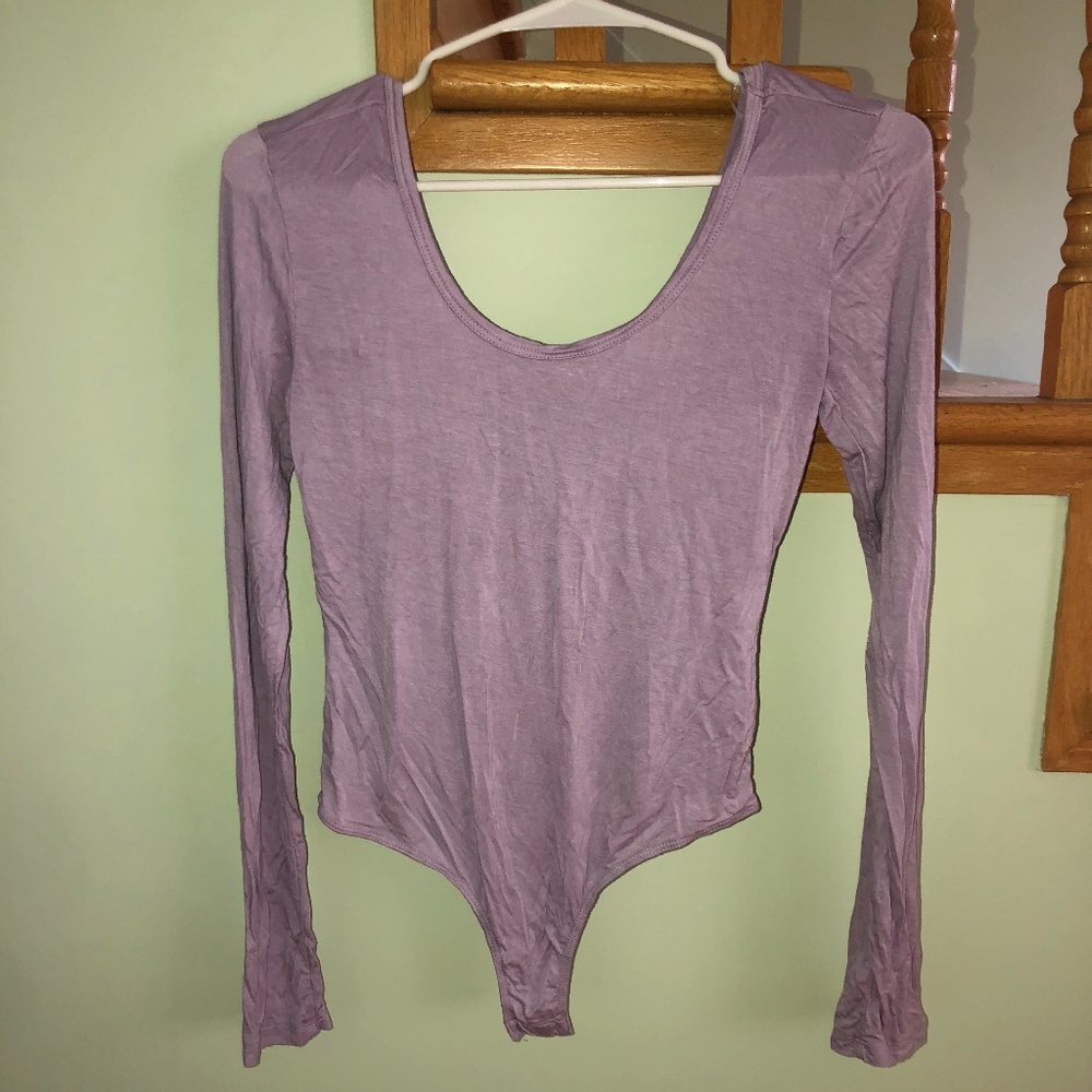 Purple SWS Essentials Bodysuit